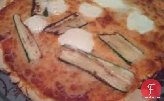 Mascarpone Zucchini Pizza
