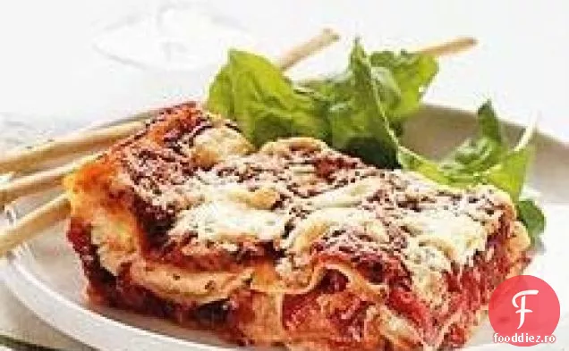 Lasagna Cu Ardei Roșu