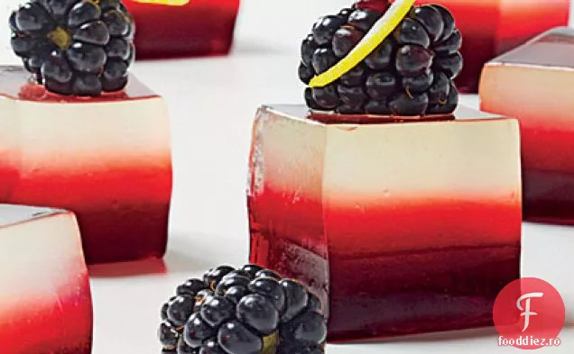 Lemony Blackberry-Vodka Gel