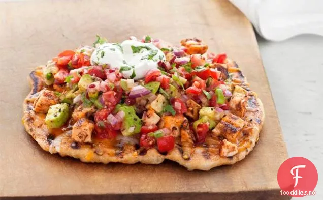 Pizza Cu Taco De Pui La Grătar