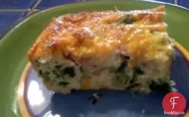Ouă verzi și Quiche de șuncă