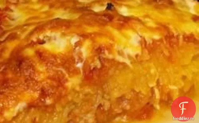 Spaghete La Cuptor Suc De Fructe Lasagna Stil