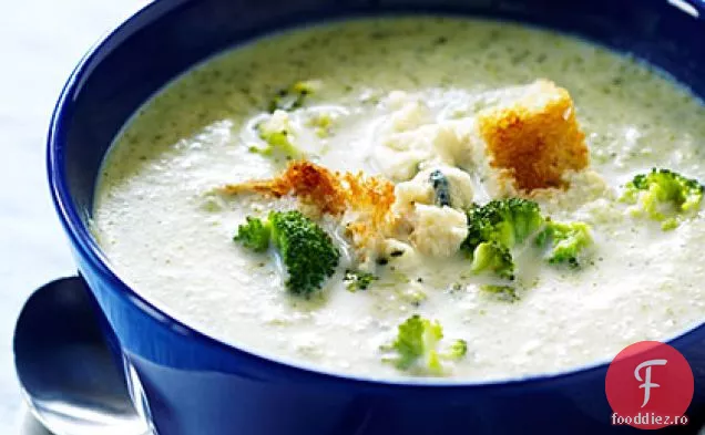 Supă de Broccoli cu brânză albastră