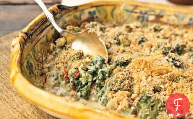 Caserola cu Broccoli și parmezan