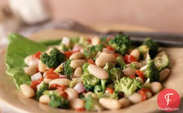 Salată de fasole cu Broccoli și Cannellini