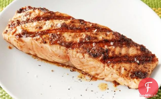 Somon cu vinetă de măsline