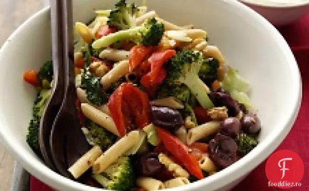 Salată De Paste Cu Broccoli Prăjiți