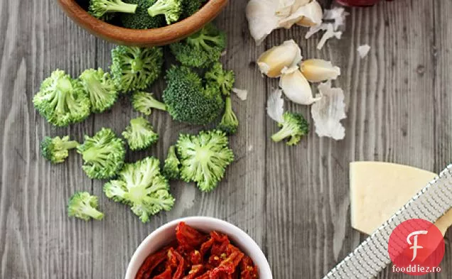 Papion Picant Cu Broccoli Și Cârnați