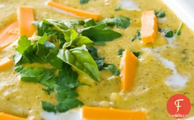 Supă Picantă De Broccoli Cheddar