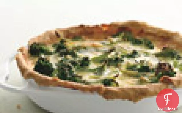Quiche Cu Usturoi De Broccoli