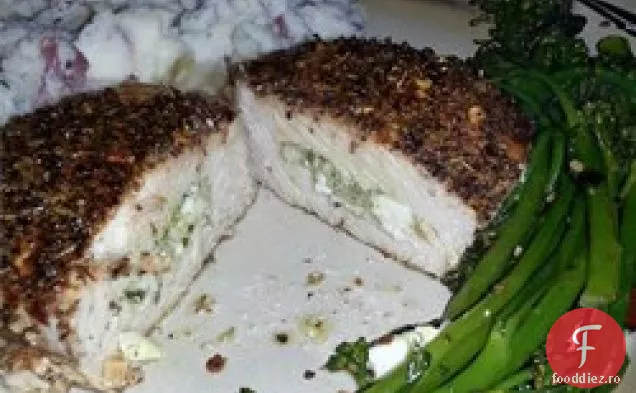 Cotlete De Porc Umplute Cu Pesto