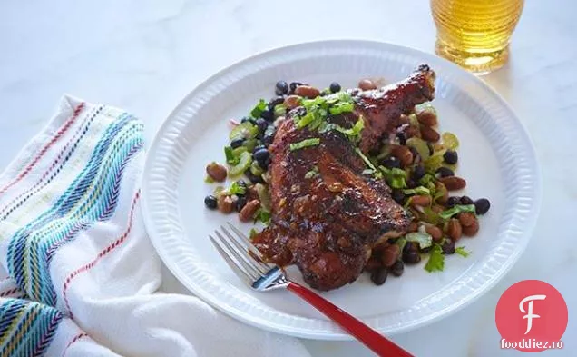 Pulpe de pui la gratar cu sos de Cocktail Barbeque