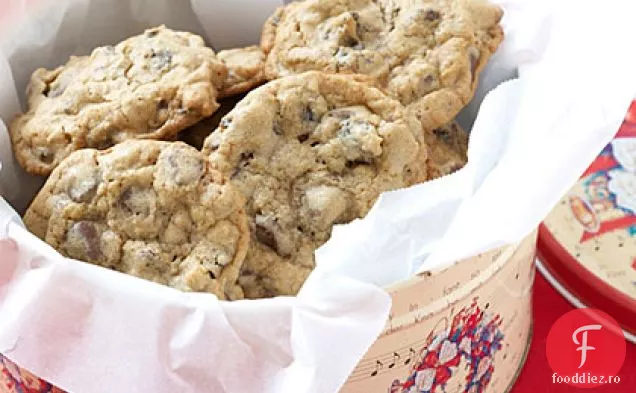 Fulgi De Ovăz-Stafide Ciocolata Chip Cookies