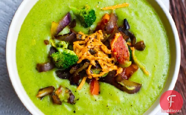 Supă De Broccoli De Cartofi Încărcată Cheezy