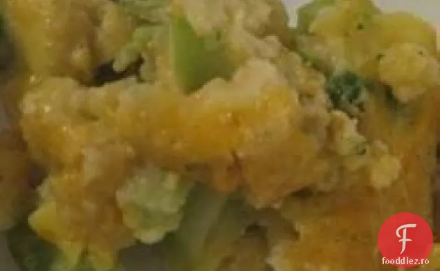 Porumb festonat și Broccoli