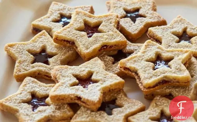 Cookie-Uri Sandwich Linzer Star