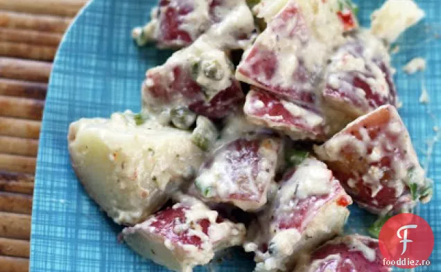 Salată de cartofi parmezan-caper