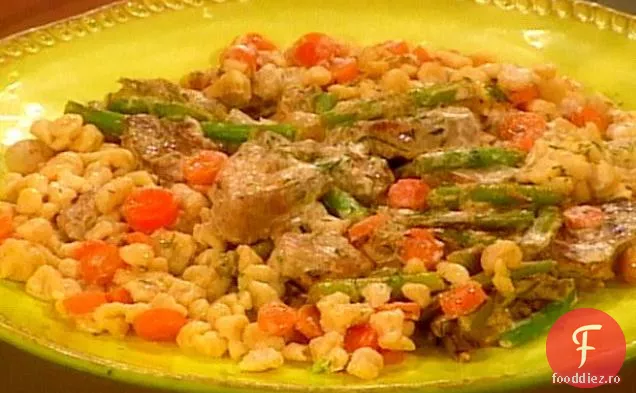 Muștar de porc cu Spaetzle