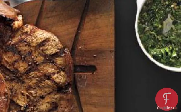 Friptură La Grătar Cu Sos Caper