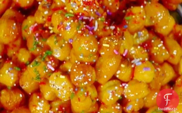 Miere Ud Blinele De Crăciun: Struffoli