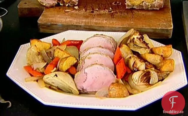 Friptură de carne de porc cu fenicul