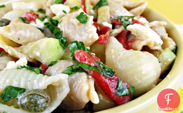 Salată De Capere, Năut Și Paste Feta