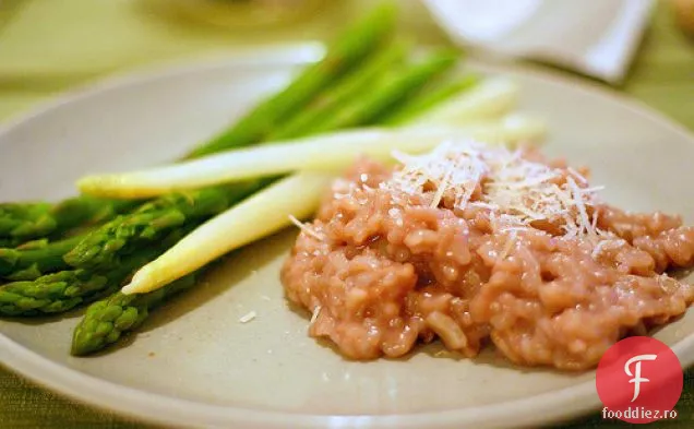 Risotto Al Barolo + Crostini Verzi