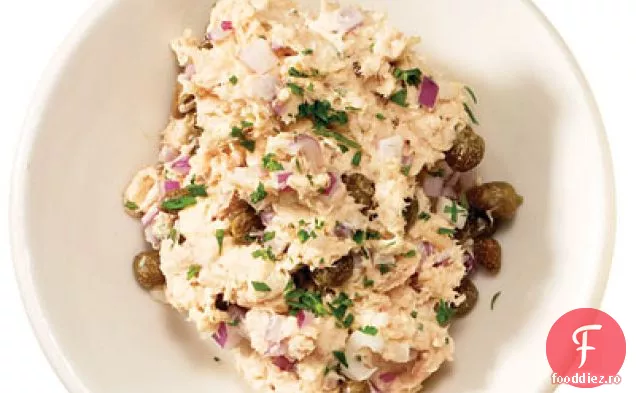 Salata de ton cu panglică albastră