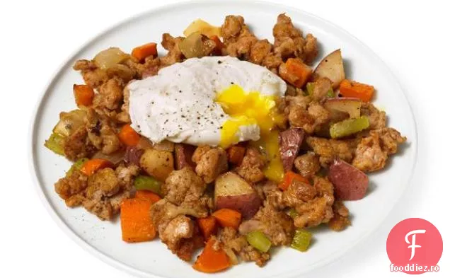 Hash De Fermă Cu Ouă În Ghiveci