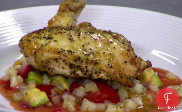 Pan Tocită De Pui, Căpșuni Avocado Savura
