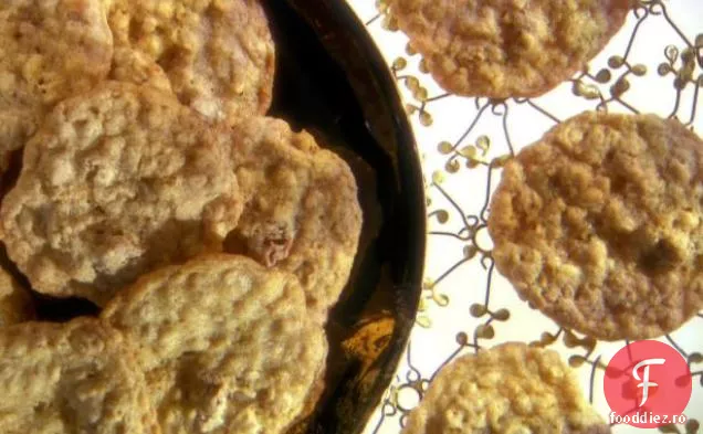 Cookie-Uri De Ovaz Cu Ghimbir-Lămâie