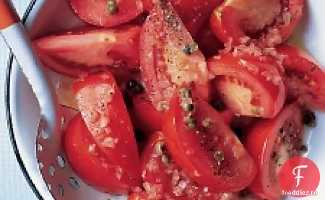 Salată De Roșii Cu Friptură De Vită