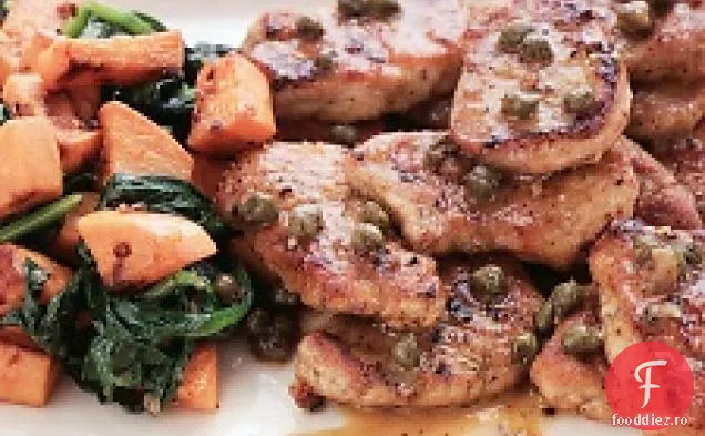 Medalioane De Porc Cu Sos De Portocale