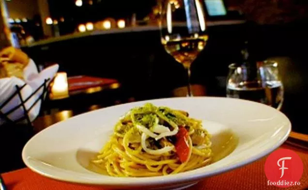 Spaghete cu fructe de mare