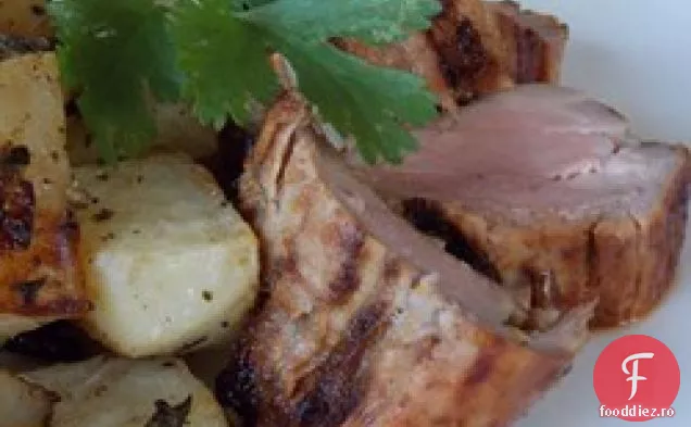 Muschiulet De Porc Glazurat Portocaliu
