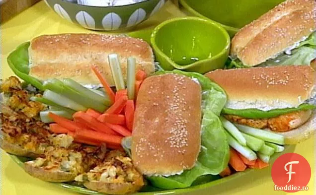 Sandwich-Uri Calde De Pui De Bivol