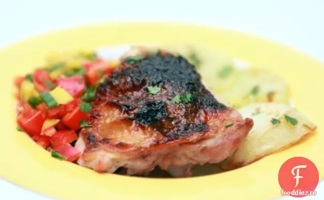 Piept de pui prăjit cu portocale, Cardamom și Turmeric