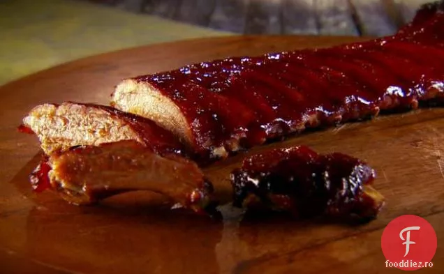 Chipotle-coaste de porc BBQ prune