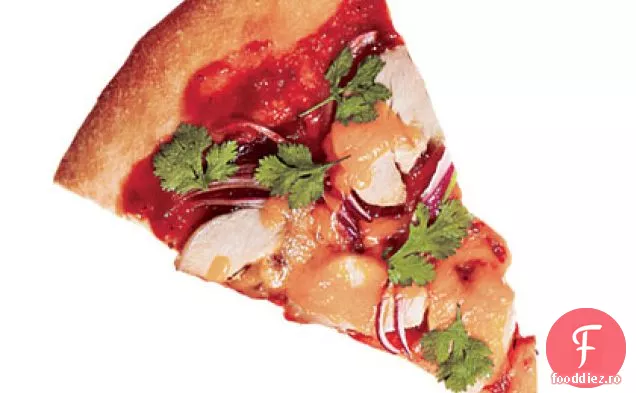 Pizza Cu Pui Și Cheddar