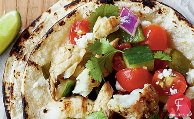 Tacos De Pește Poblano