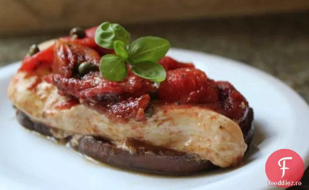 Rețetă De Pui Fript Balsamic Și Roșii