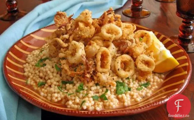 Cuscus Sicilian cu bulion de pește (cuscus Con Brodo Di Pesce)