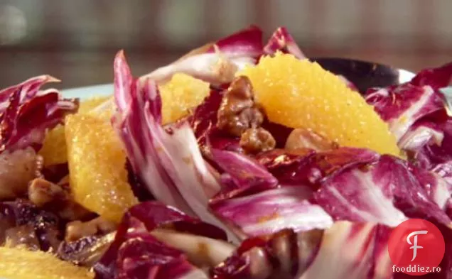 Salată de Radicchio și nucă la grătar