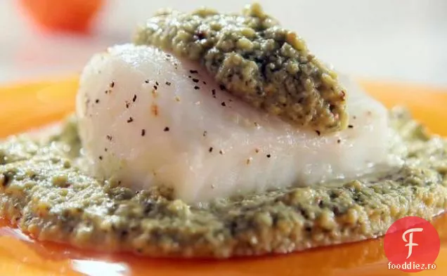 Biban de mare cu Pesto de anghinare