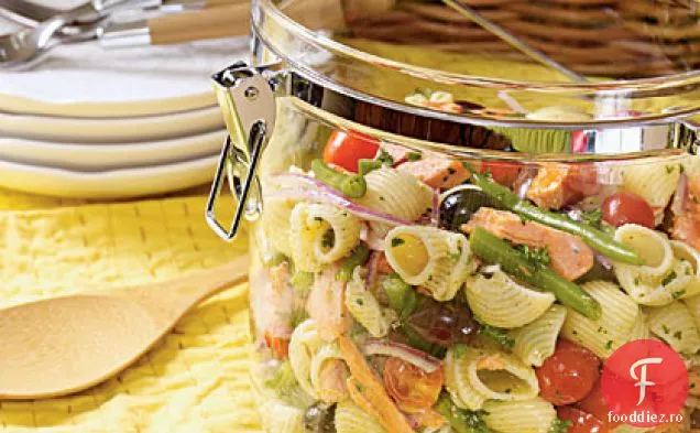 Salată De Paste Ni Cu Somon