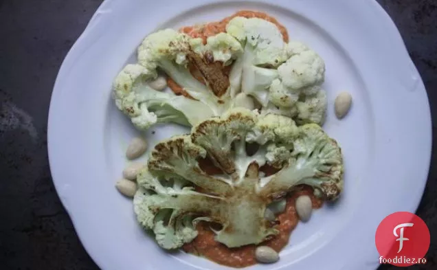 Fripturi De Conopidă Cu Sos Romesco