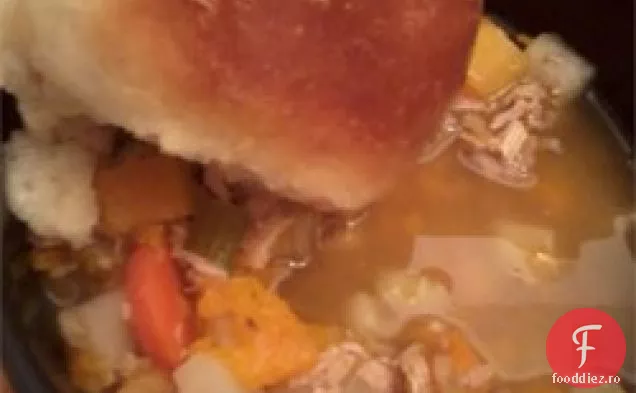 Tocană de porc și dovlecei