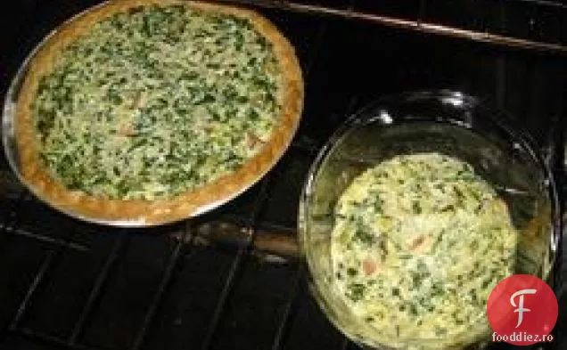 Quiche De Spanac Tofu Fără Ouă