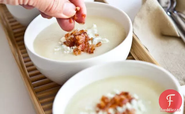 Supă Cremoasă De Conopidă Cu Slănină Și Rețetă De Gorgonzola