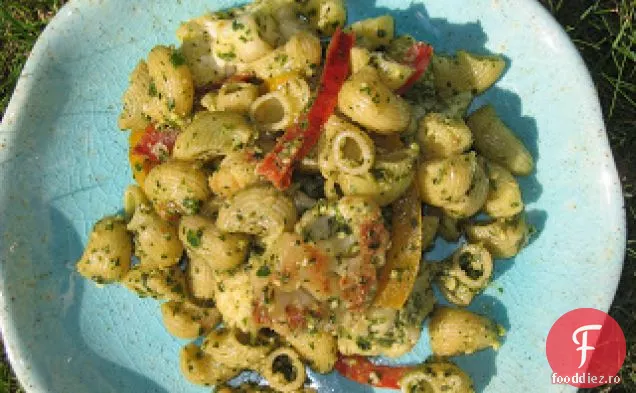 Paste Cu Conopidă, Ardei Și Pesto De Nuci
